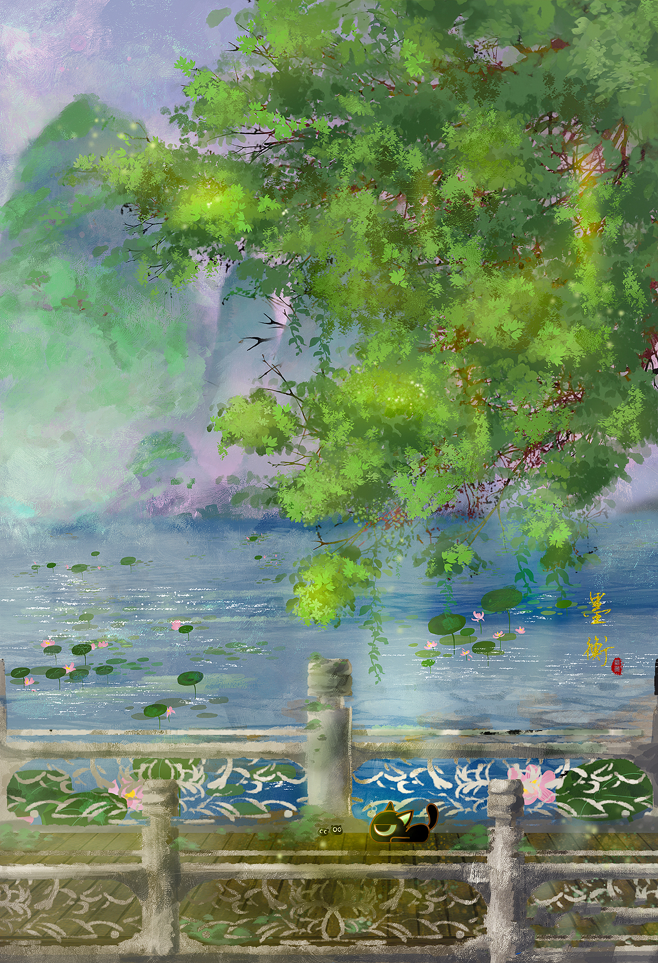 罗小黑的四季（图ZMzIwNjU0NjQ0） - 创作习作 - 站酷设计师骑猪的靓仔_墨衡原创素材 - 站酷ZCOOL