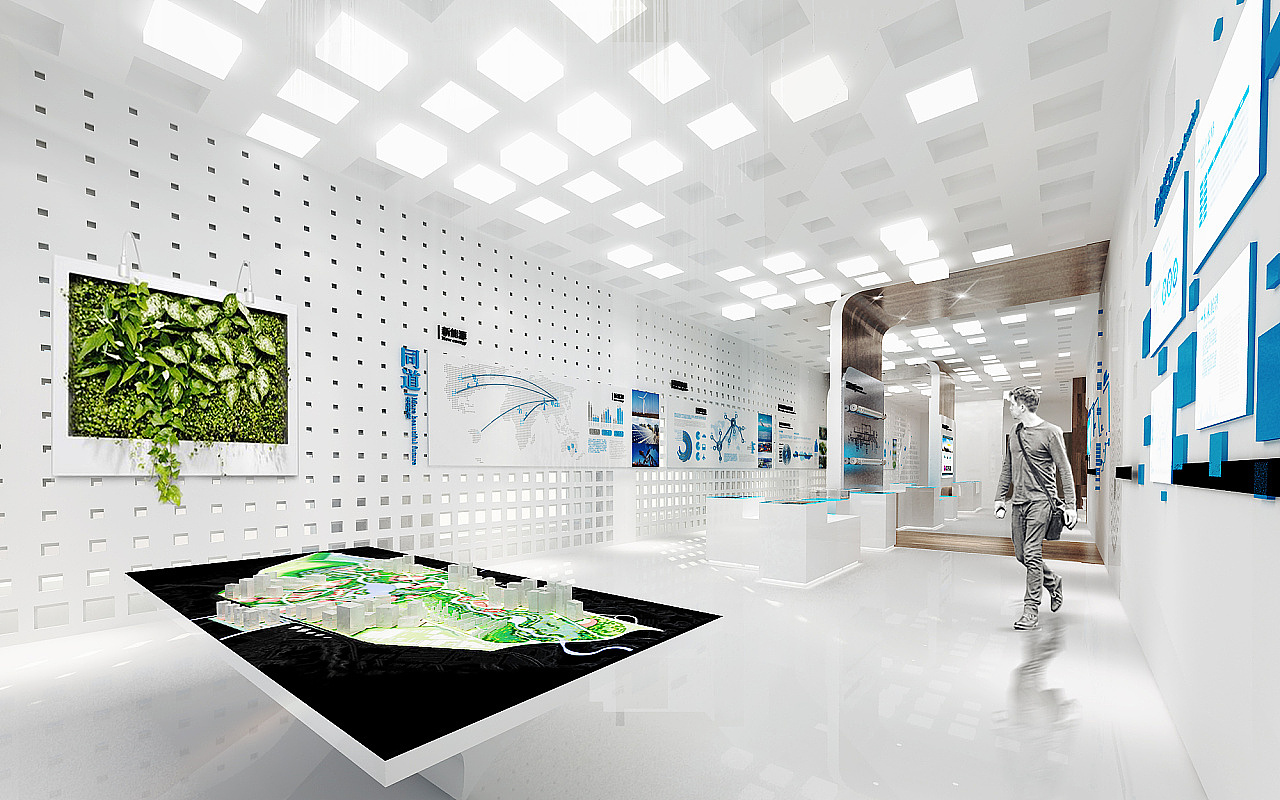 太原民营经济开发区展厅/巢派设计（图ZMjM4NjU0ODc2） - 展陈设计 - 站酷设计师巢派展厅设计原创素材 - 站酷ZCOOL