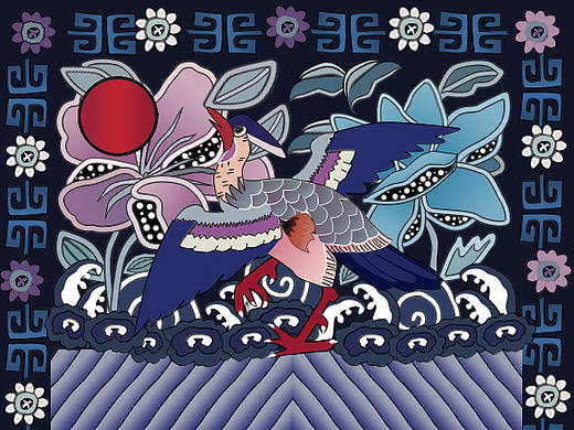 清代文官补子图