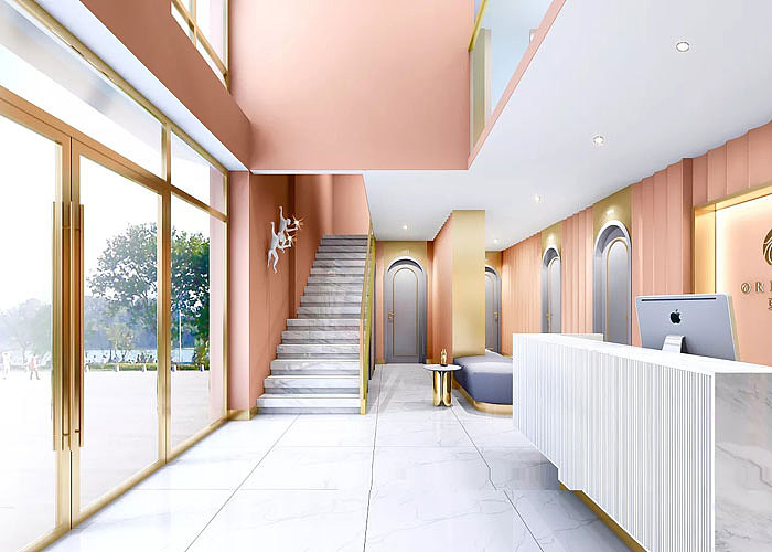 600平米美容院装修效果图