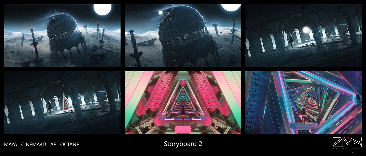 三维故事板分镜