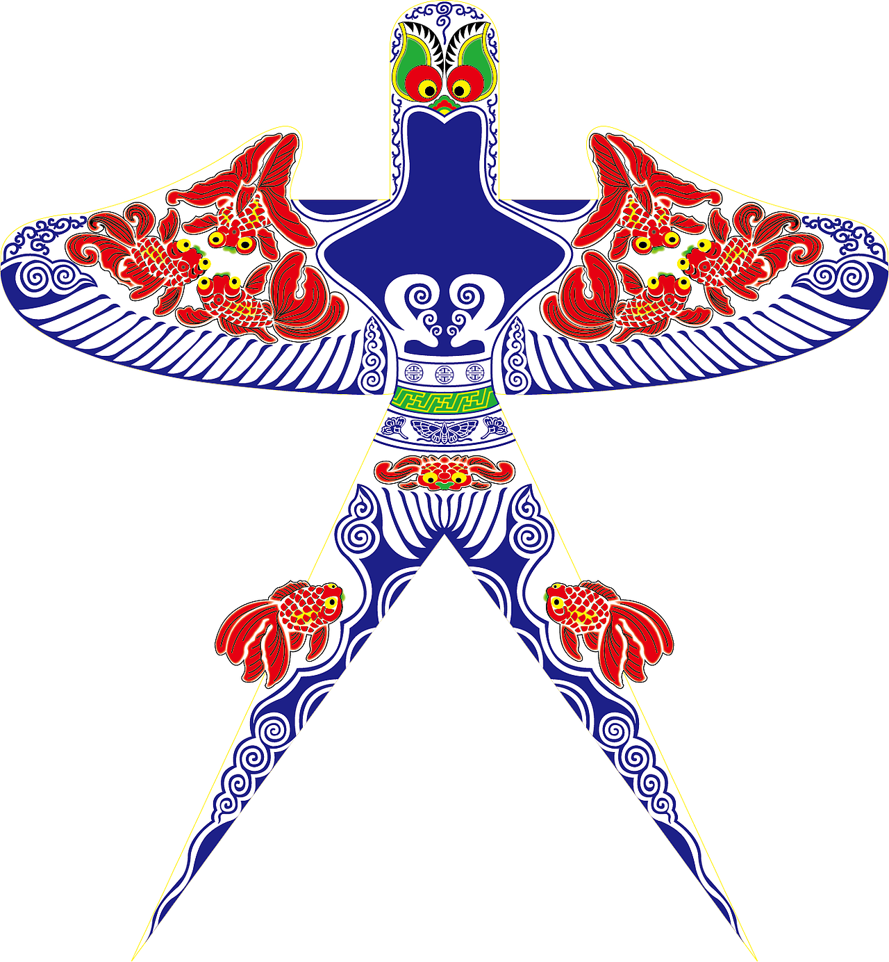 潍坊风筝|平面|图案|设计三角猫_原创作品-站酷zcool