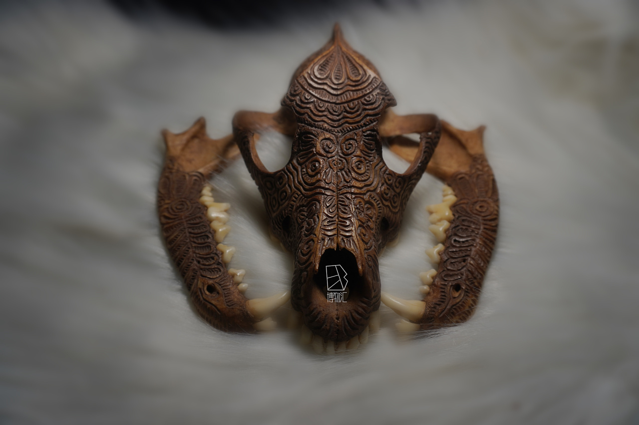 牛头雕刻,维京图腾