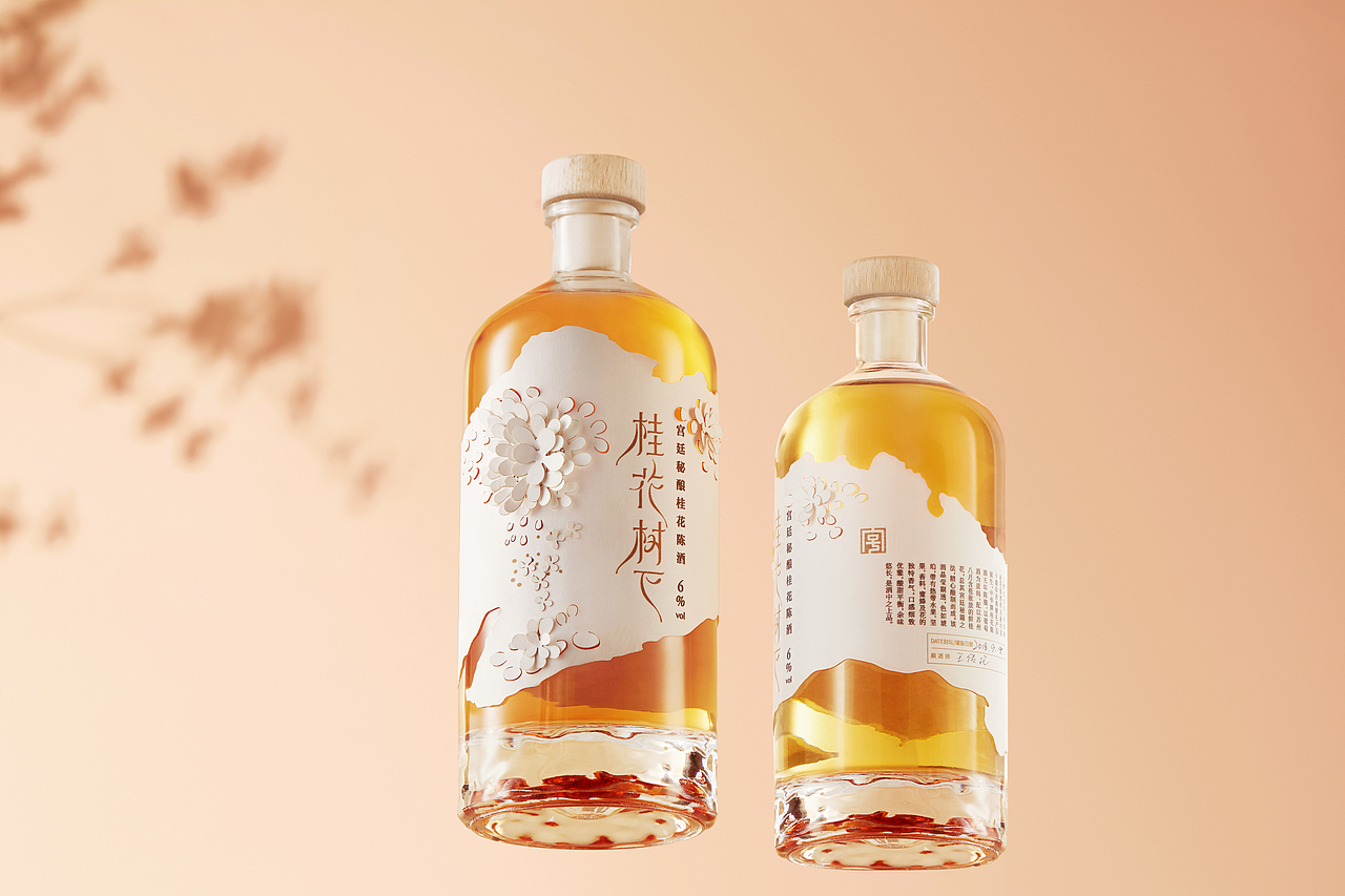 宫廷秘酿桂花陈酒(图ZMjgxNjExNzY4) - 包装 - 站酷设计师gdp及第品牌原创素材 - 站酷ZCOOL