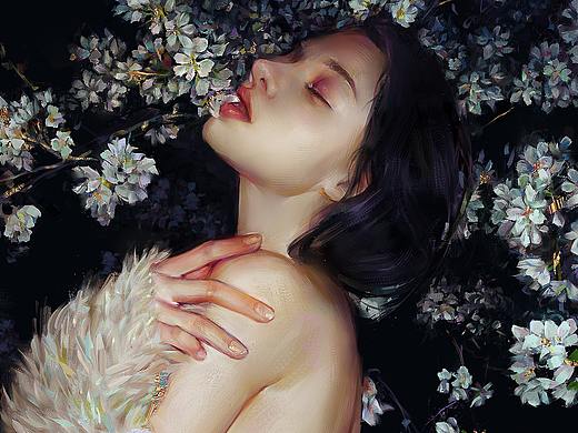 人物板绘-厚涂