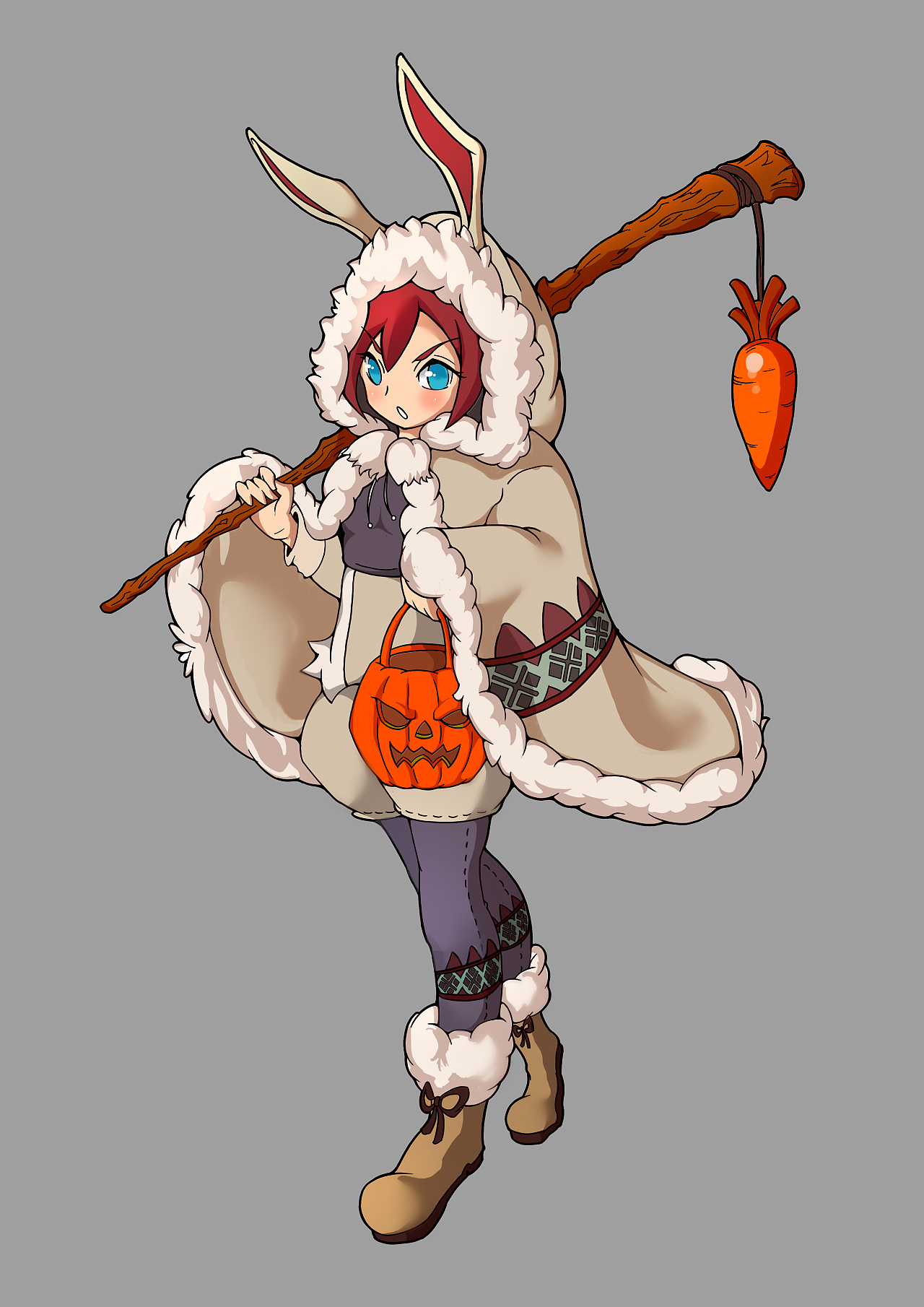 个人原画作品-兔娘