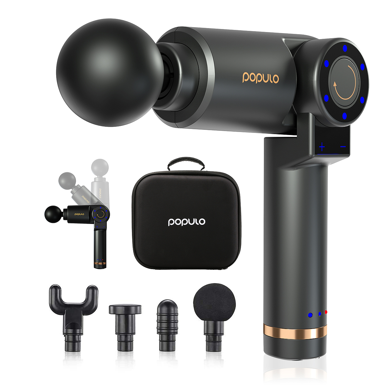 populo 按摩枪广告动画