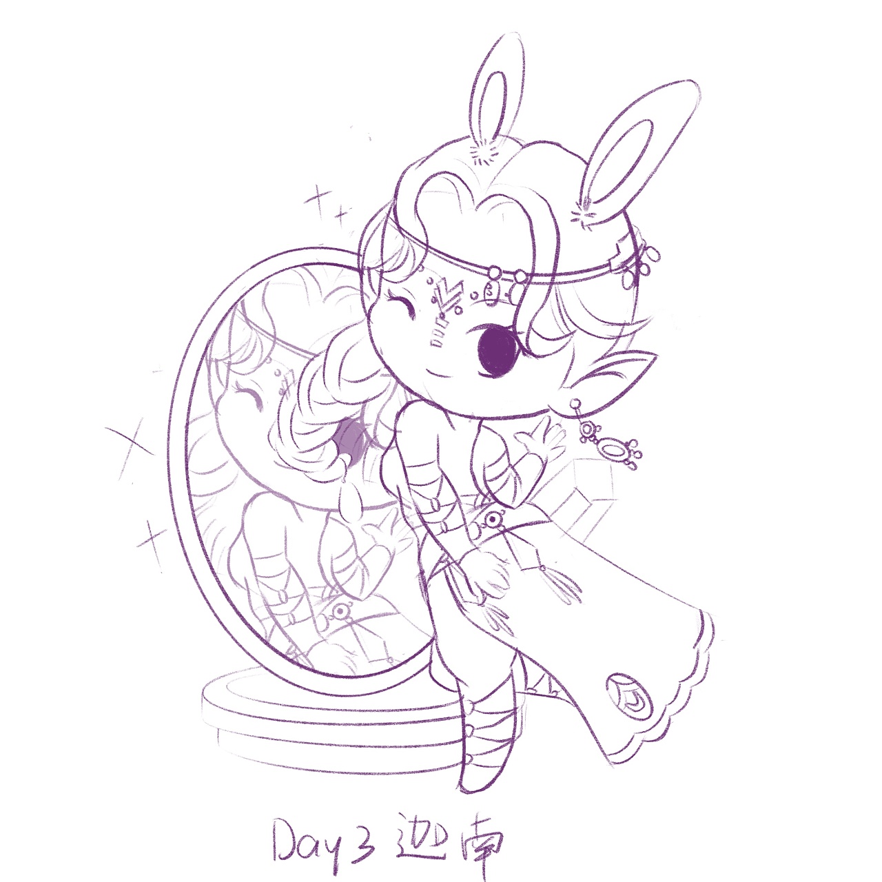 永劫无间女性q版角色一览|插画|创作习作|一只野居 - 原创作品 - 站酷