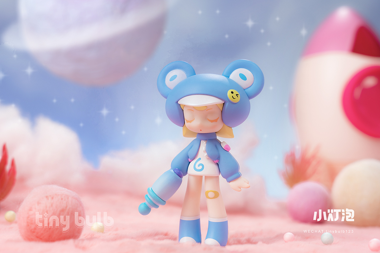 盲盒摄影｜zoe外太空系列（图ZMjc4NjU2MjY0） - 产品摄影 - 站酷设计师小灯泡视觉I潮玩原创素材 - 站酷ZCOOL