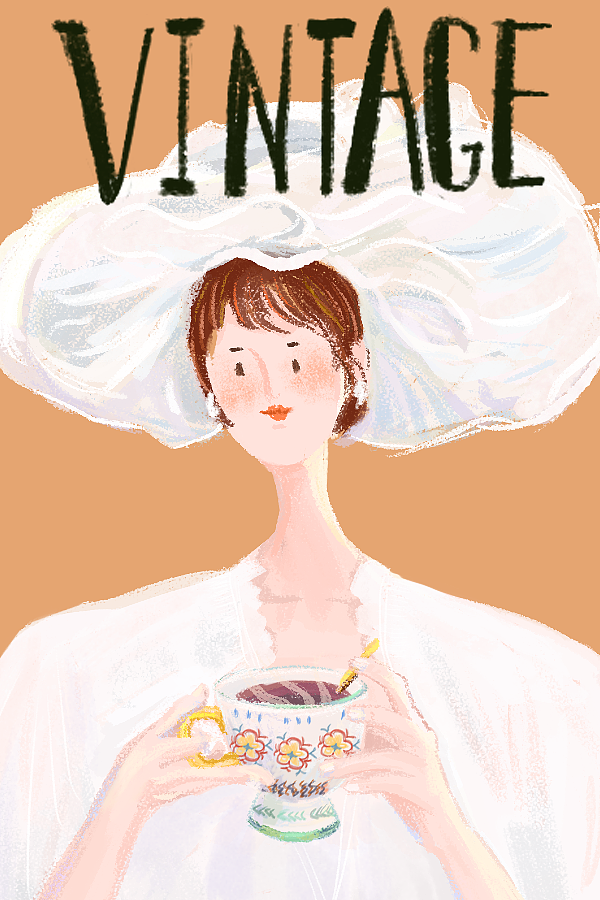 vintage woman（图ZMTk2MjU5MTY4） - 创作习作 - 站酷设计师zl还没想好原创素材 - 站酷ZCOOL