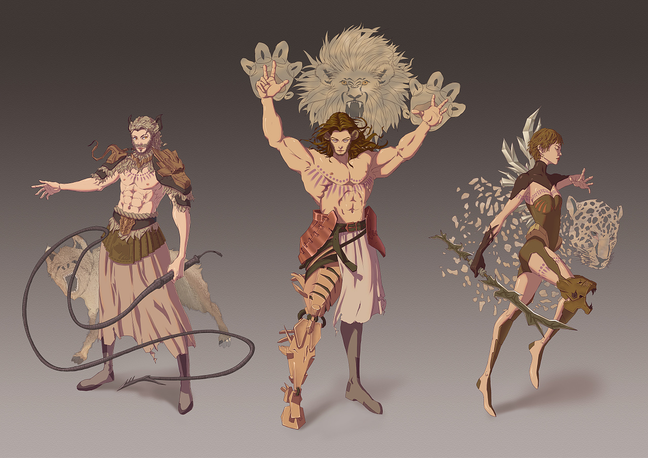 猎人|插画|游戏原画|chenruijie陈平 - 原创作品 - 站酷 (zcool)