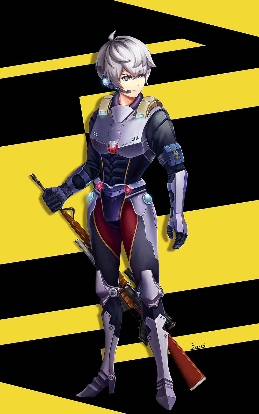 2016~17年 練習(xí)人物原畫(huà)—選（圖ZODg5MjQ1NDg=） - 游戲原畫(huà) - 站酷設(shè)計(jì)師綠田小小生原創(chuàng)素材 - 站酷ZCOOL