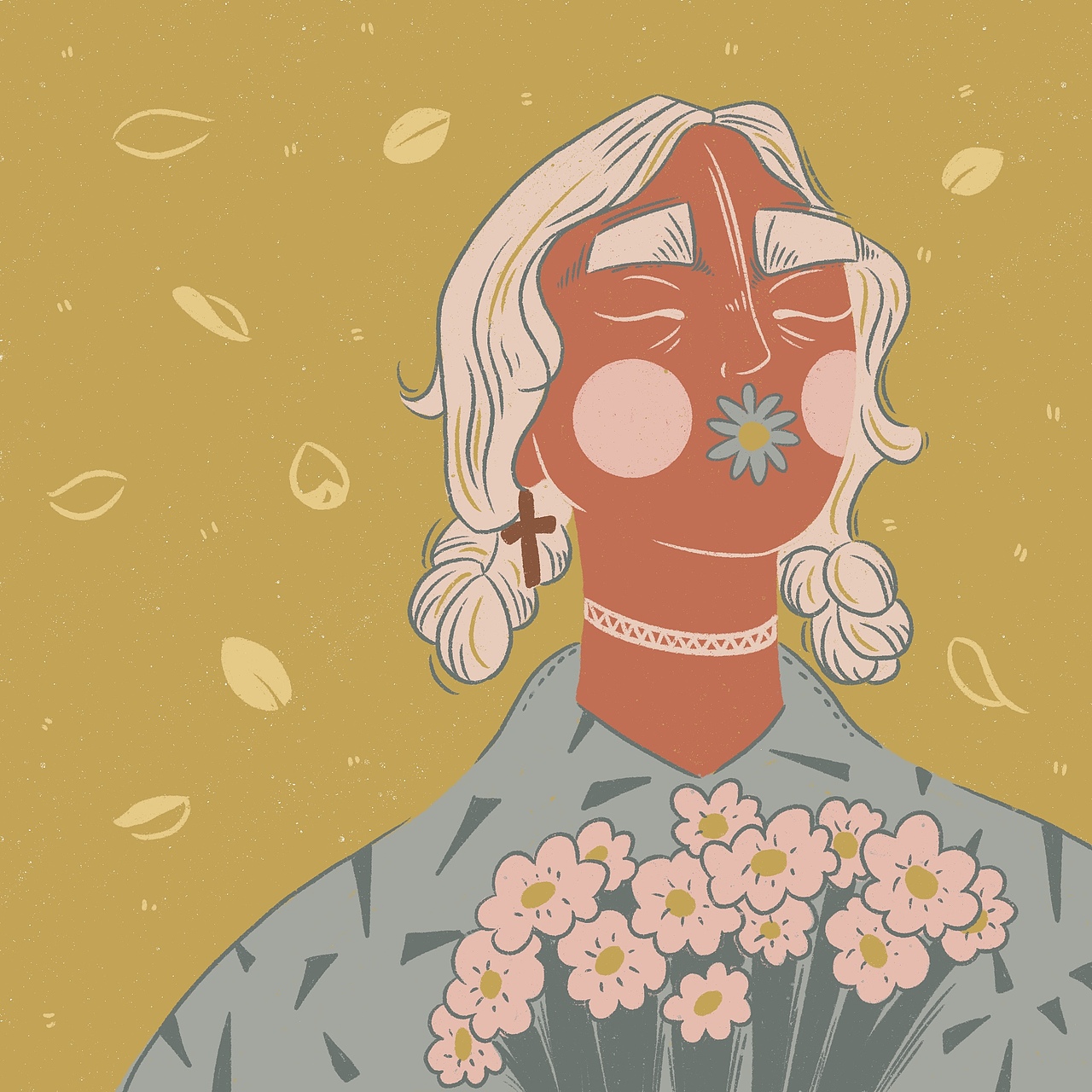 手绘头像|插画|艺术插画|插画师_功夫怂猫_原创作品-站酷zcool