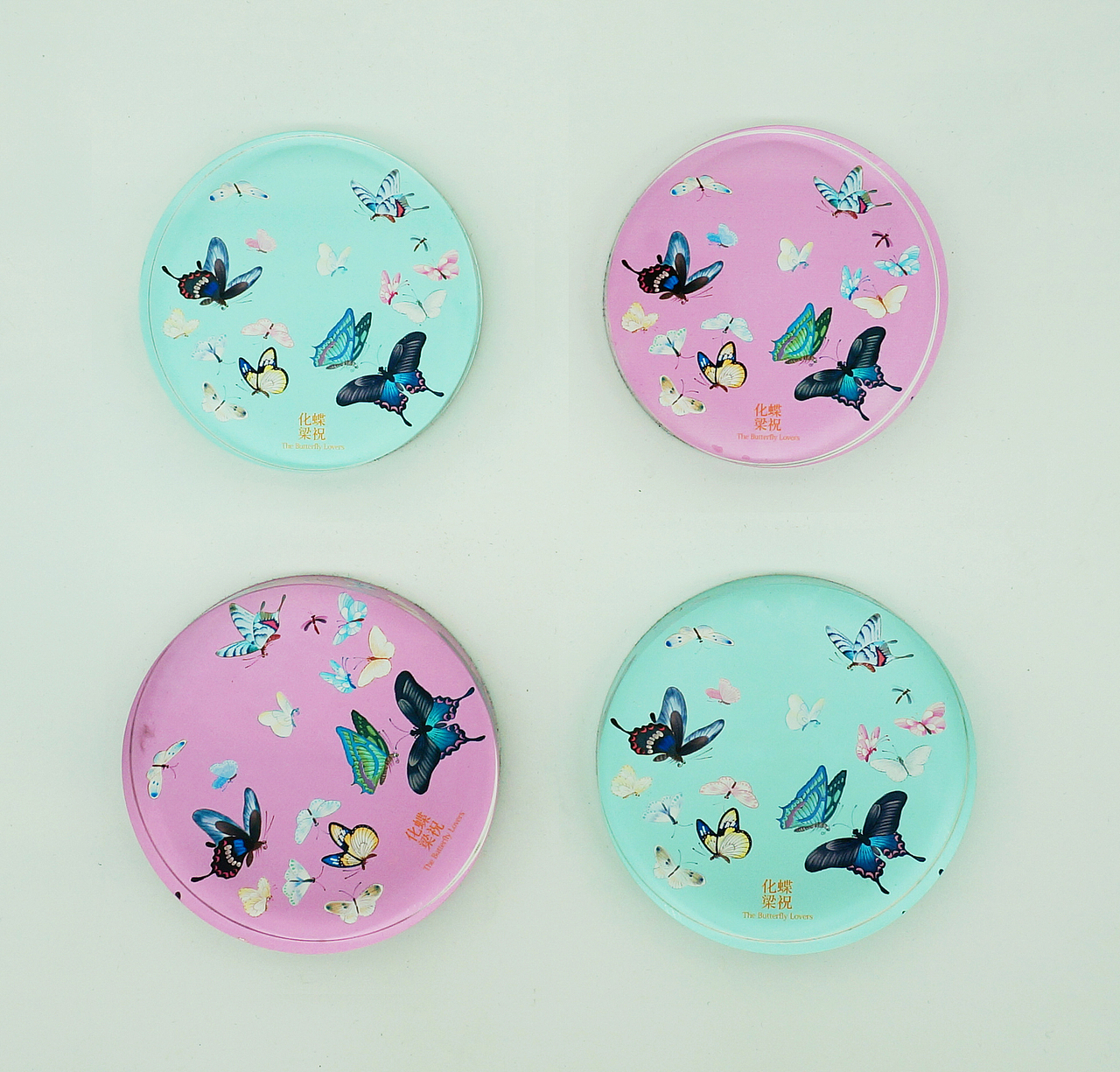 博物文创之梁祝化蝶水晶玻璃镇纸