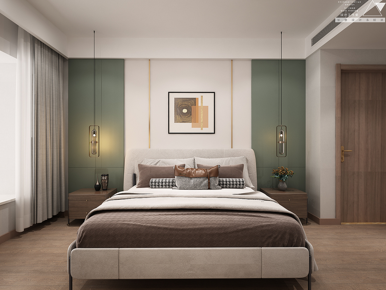 济宁·碧桂园中央公园·室内设计方案·轻奢风格（图ZMjM2OTA3NTg0） - 家装设计 - 站酷设计师华意设计原创素材 - 站酷ZCOOL