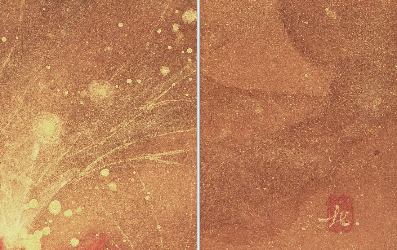 新国画 | 在水一方 | 手绘国风古风水墨画场景艺术屏风（图ZMTU4MjkzNDUy） - 艺术插画 - 站酷设计师何塞特Herset原创素材 - 站酷ZCOOL