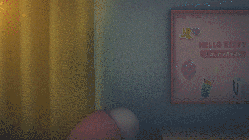 Hello Kitty盲盒动画