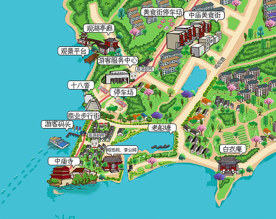 卡通手绘地图（图ZMjA1MzA0OTg0） - 商业插画 - 站酷设计师创意格格巫原创素材 - 站酷ZCOOL