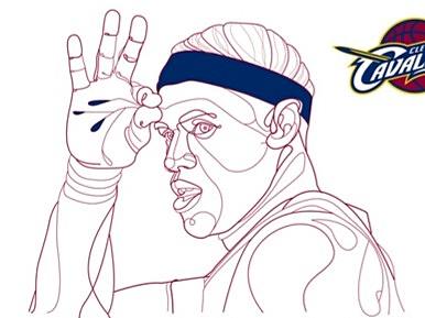 NBA商业插画