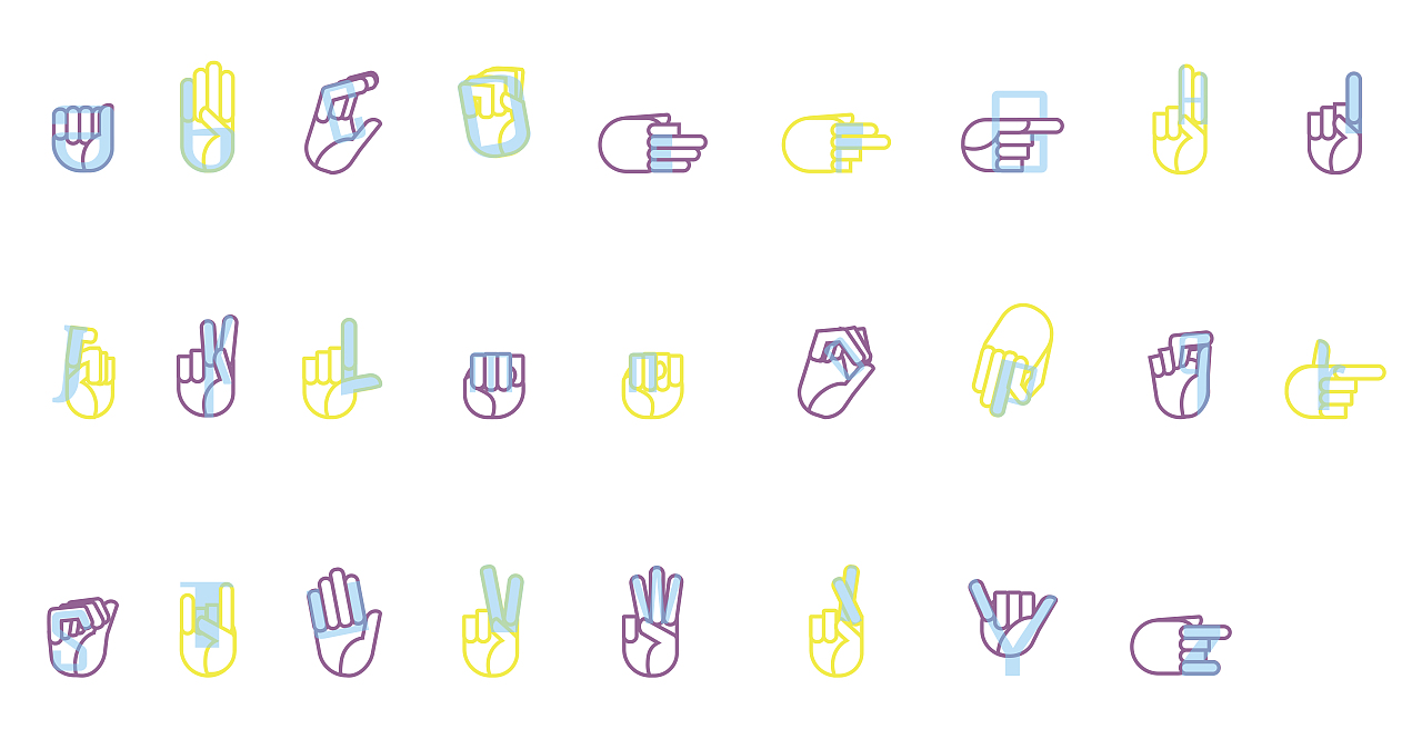 手语视觉化（图ZMTUzMzYxNzQ4） - 图案 - 站酷设计师ws酸菜余原创素材 - 站酷ZCOOL