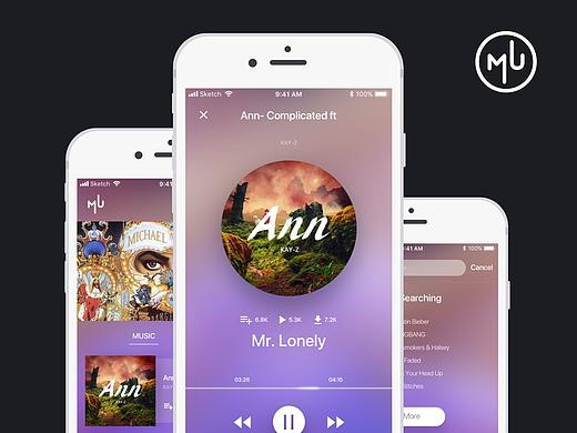 MU App UI/UX（個(gè)人主頁-ZMzM0MzU3OTI=） - 動(dòng)效設(shè)計(jì) - 站酷設(shè)計(jì)師Jasonwww原創(chuàng)素材 - 站酷ZCOOL