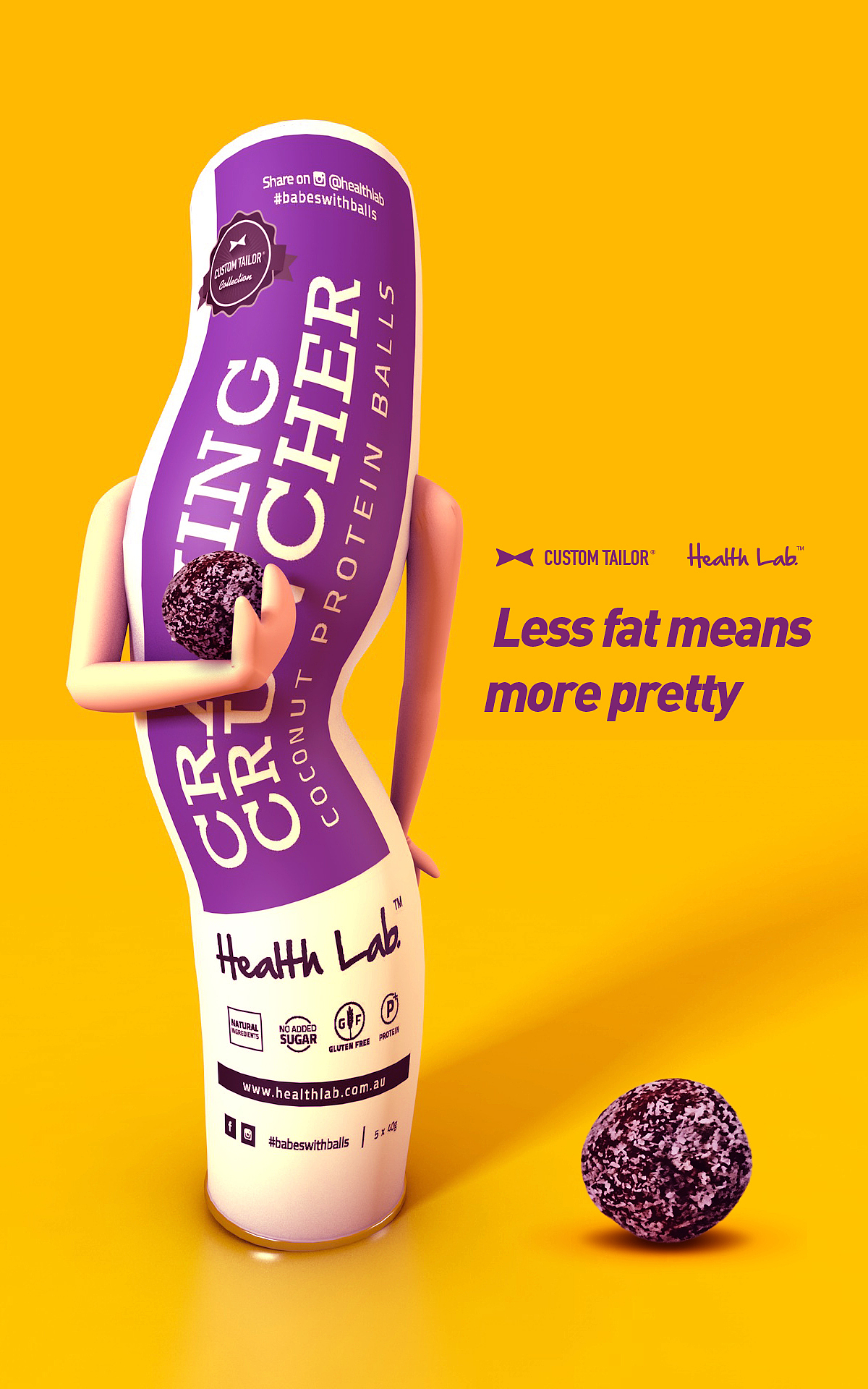 HealthLab海報(bào)（圖ZMjExNjE5MDQw） - 海報(bào) - 站酷設(shè)計(jì)師三部曲七步詩(shī)原創(chuàng)素材 - 站酷ZCOOL