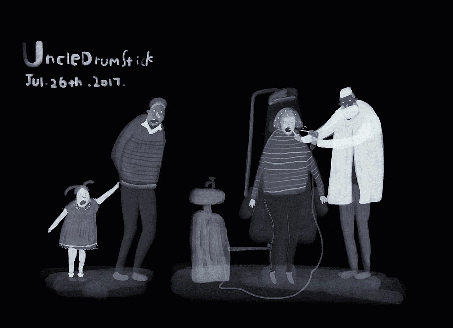 一组小黑暗（图ZODcwODY0MjA=） - 创作习作 - 站酷设计师鸡腿叔叔原创素材 - 站酷ZCOOL