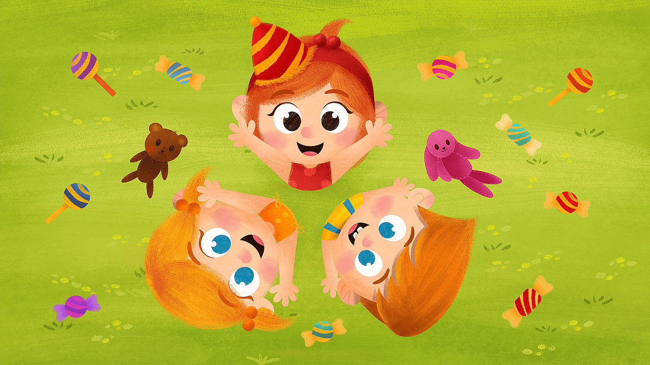 儿童英语绘本 Piñata Game