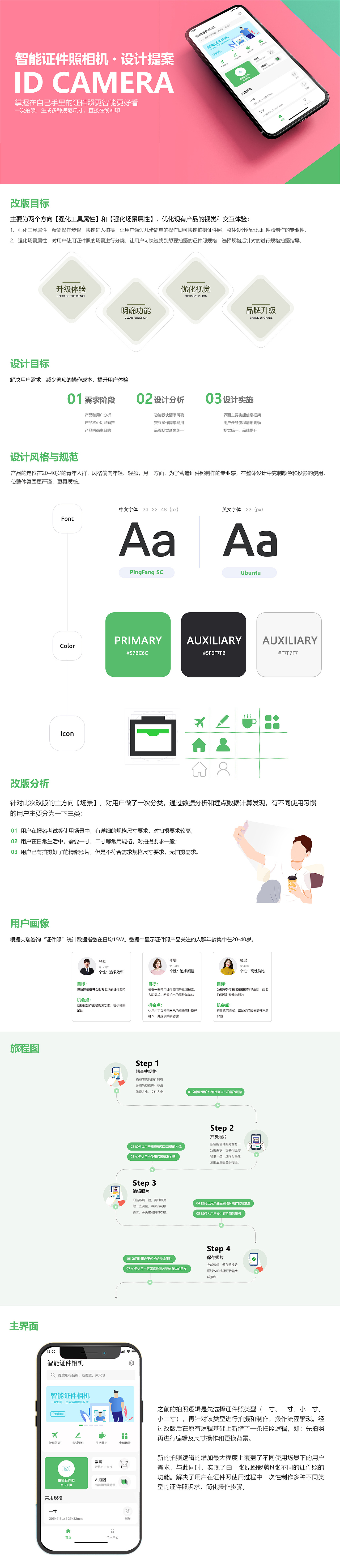 智能证件照相机设计提案（图ZMjE1MzQwNjYw） - 交互/UE - 站酷设计师霹雳叽咕菜原创素材 - 站酷ZCOOL