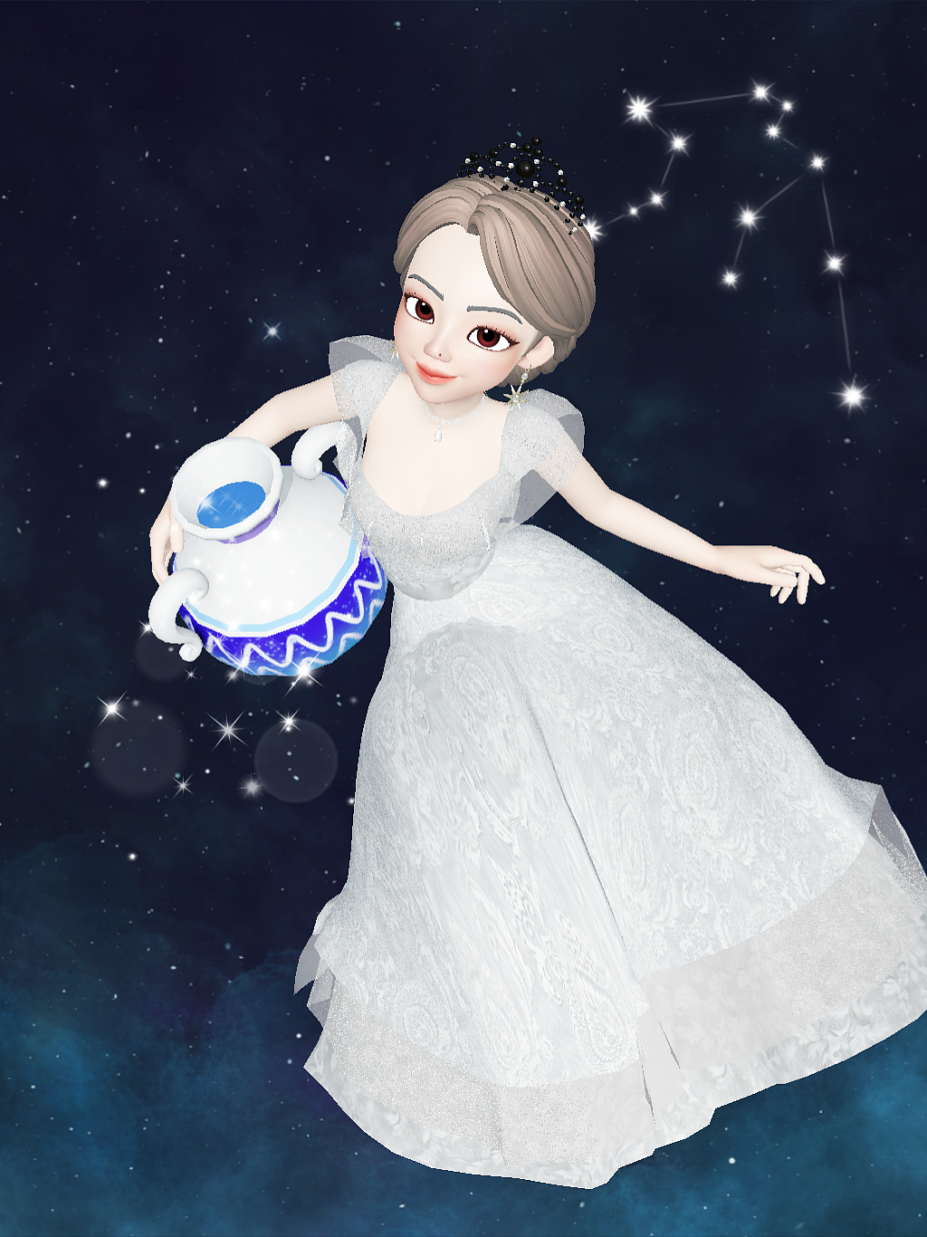 白色婚纱(崽崽设计师 belle)