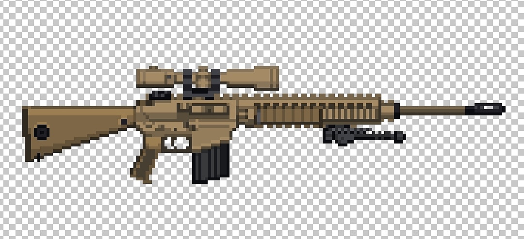 像素寫實槍械（圖ZMjY1NjE5NzA4） - 像素畫 - 站酷設計師六六貓兒原創(chuàng)素材 - 站酷ZCOOL