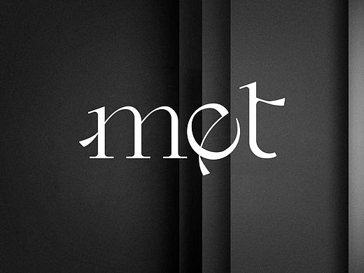 met遇见服装品牌logo设计，logo设计，服装logo设计