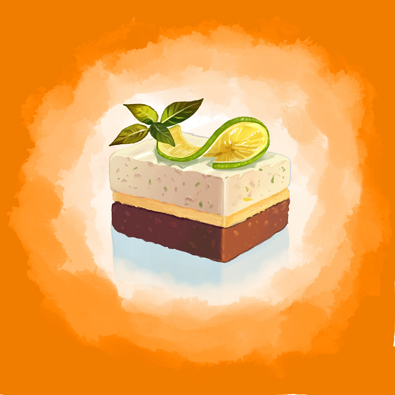 下午茶时间~一大波美食来袭，临摹的哦