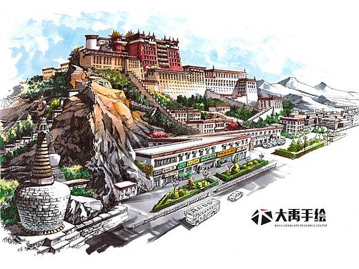 建筑手绘资料