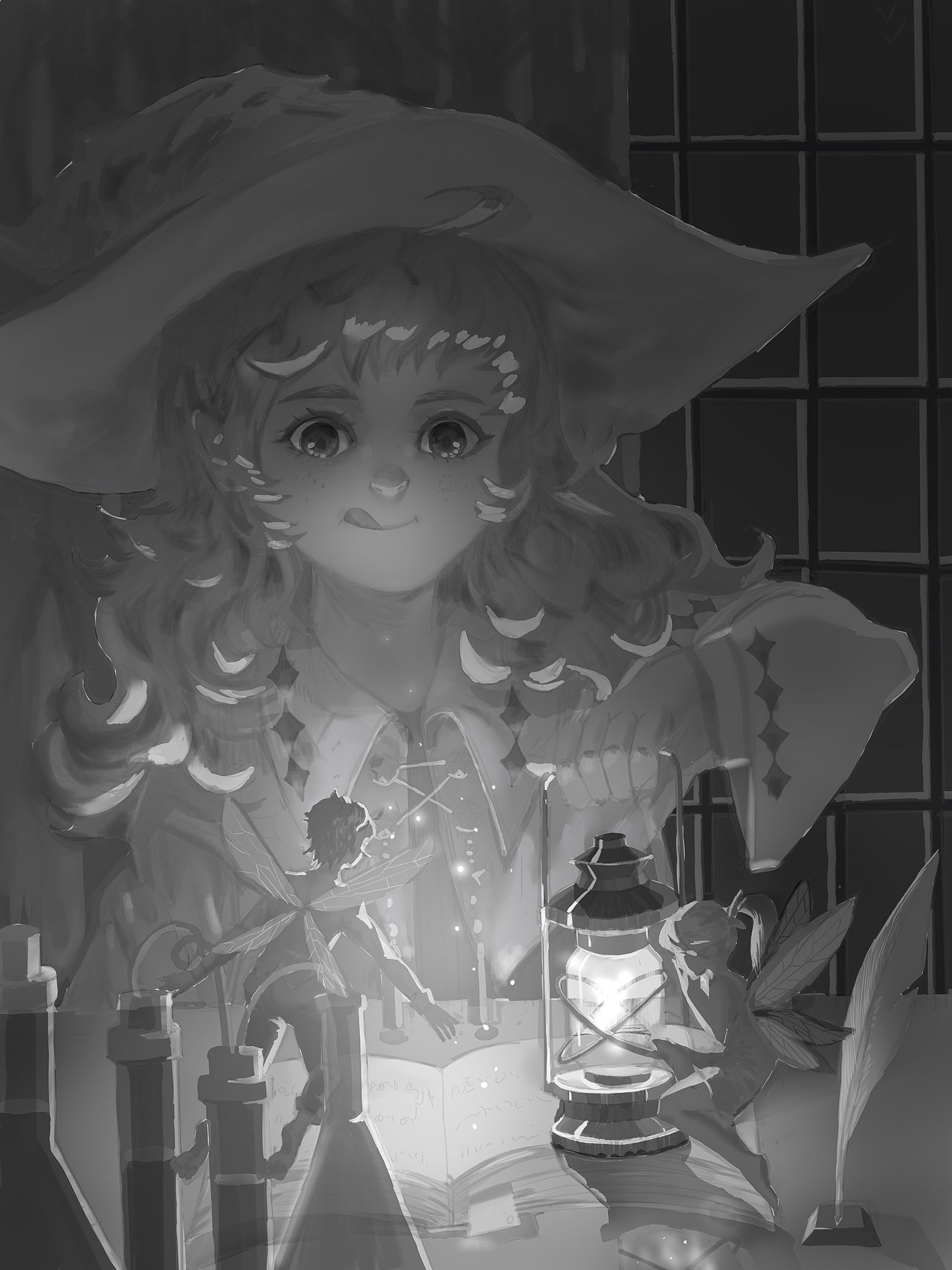 糟糕，被发现了（图ZMTQxNzM5MzI0） - 创作习作 - 站酷设计师冰霜233原创素材 - 站酷ZCOOL