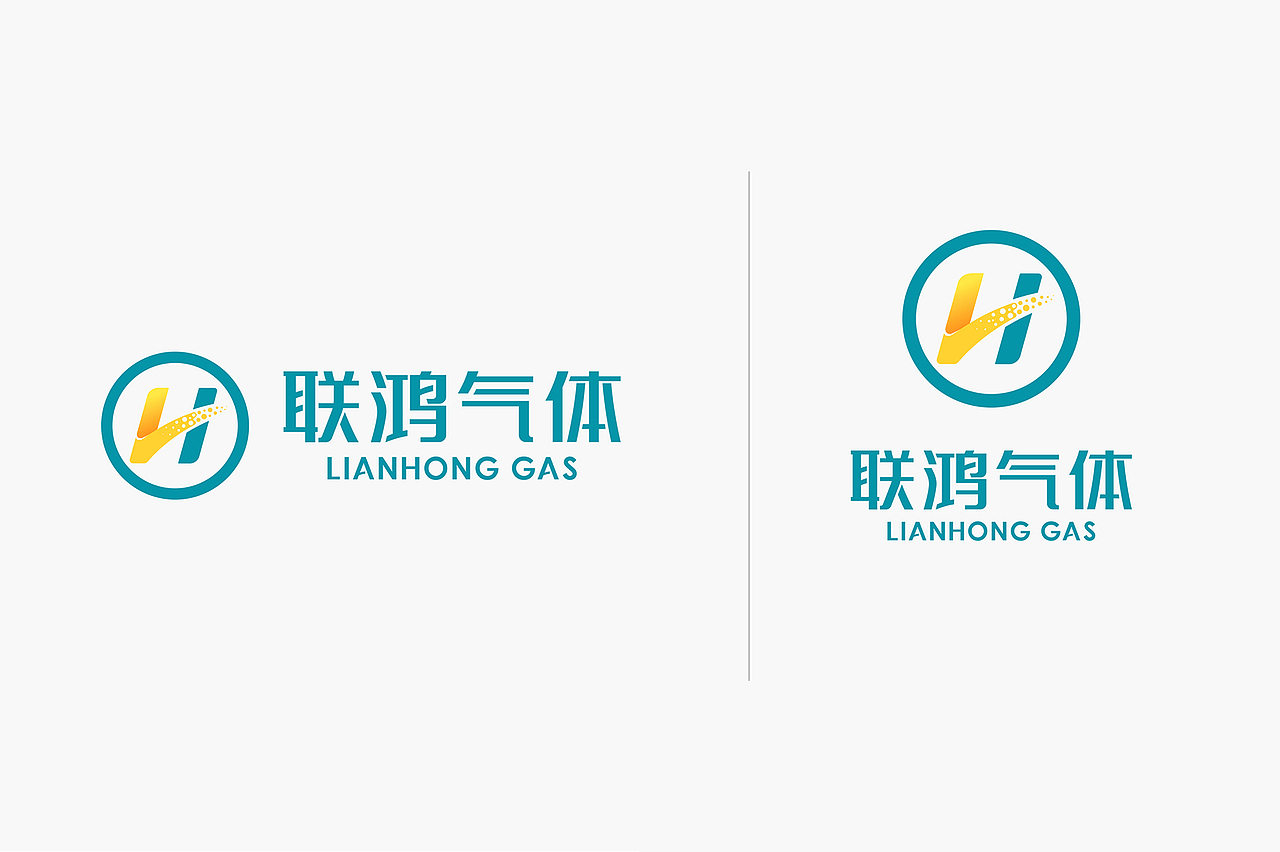 联鸿工业气体公司logo