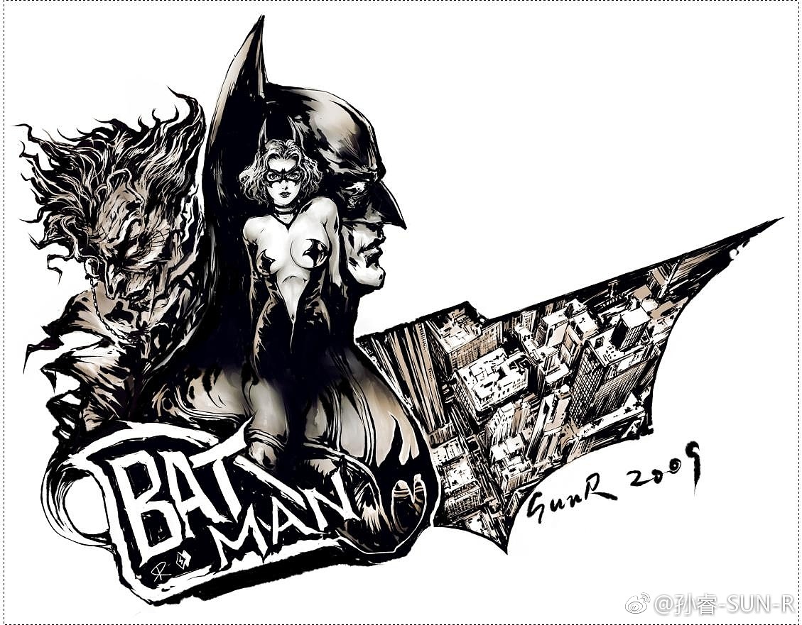 黑暗骑士-蝙蝠侠|插画|创作习作|jaynorn - 原创作品 - 站酷 (ZCOOL)