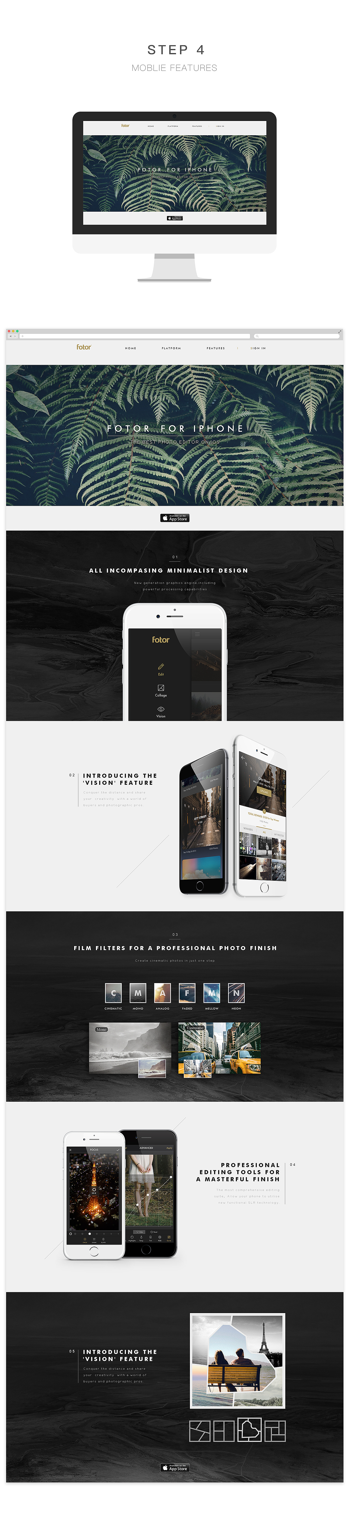 fotor features webiste（图ZNTM2MzA4OTY=） - 企业官网 - 站酷设计师zbw617原创素材 - 站酷ZCOOL