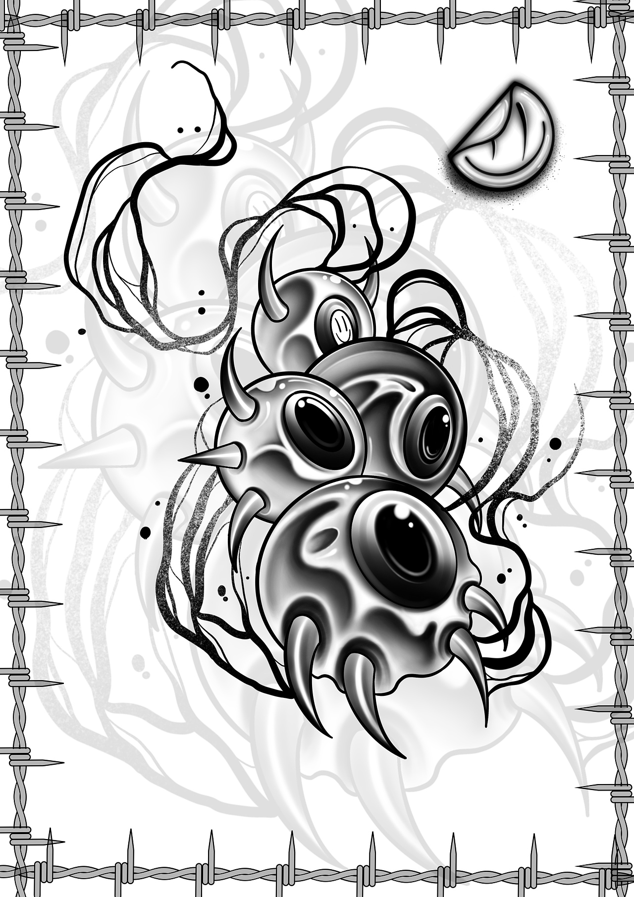 暗黑麻将图——筒子