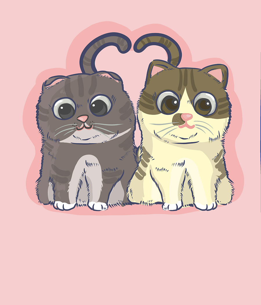 原创作品:胖咪二喵