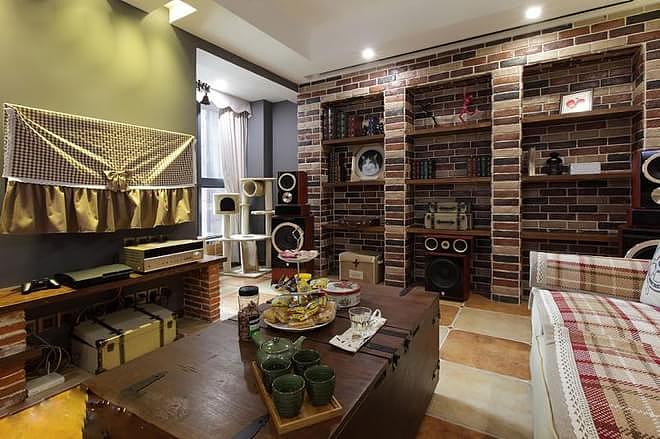 成都百纳装饰整装 116平米美式乡村风格（图ZNjU3MzA3NzI=） - 家装设计 - 站酷设计师四川百纳家居装饰原创素材 - 站酷ZCOOL