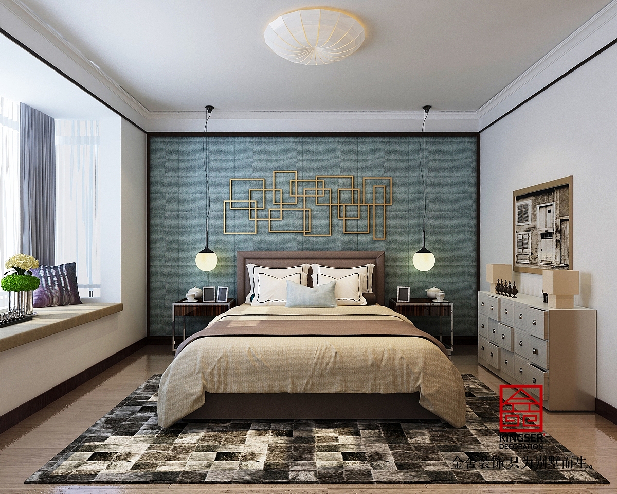 【德贤公馆】160.5㎡新中式装修效果案例