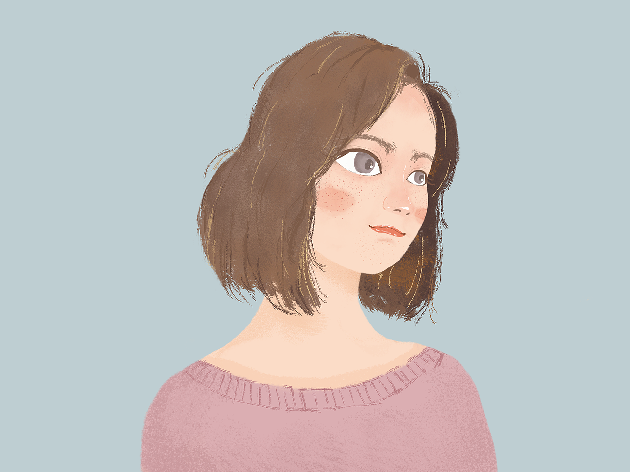 【系列插画】2018年的小头像