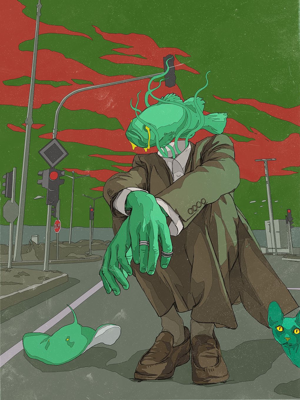 亚特兰蒂斯系列艺术插画（图ZMzQ1MTA4NzI0） - 艺术插画 - 站酷设计师Popster原创素材 - 站酷ZCOOL