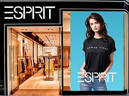 sprit服装品牌宣传海报