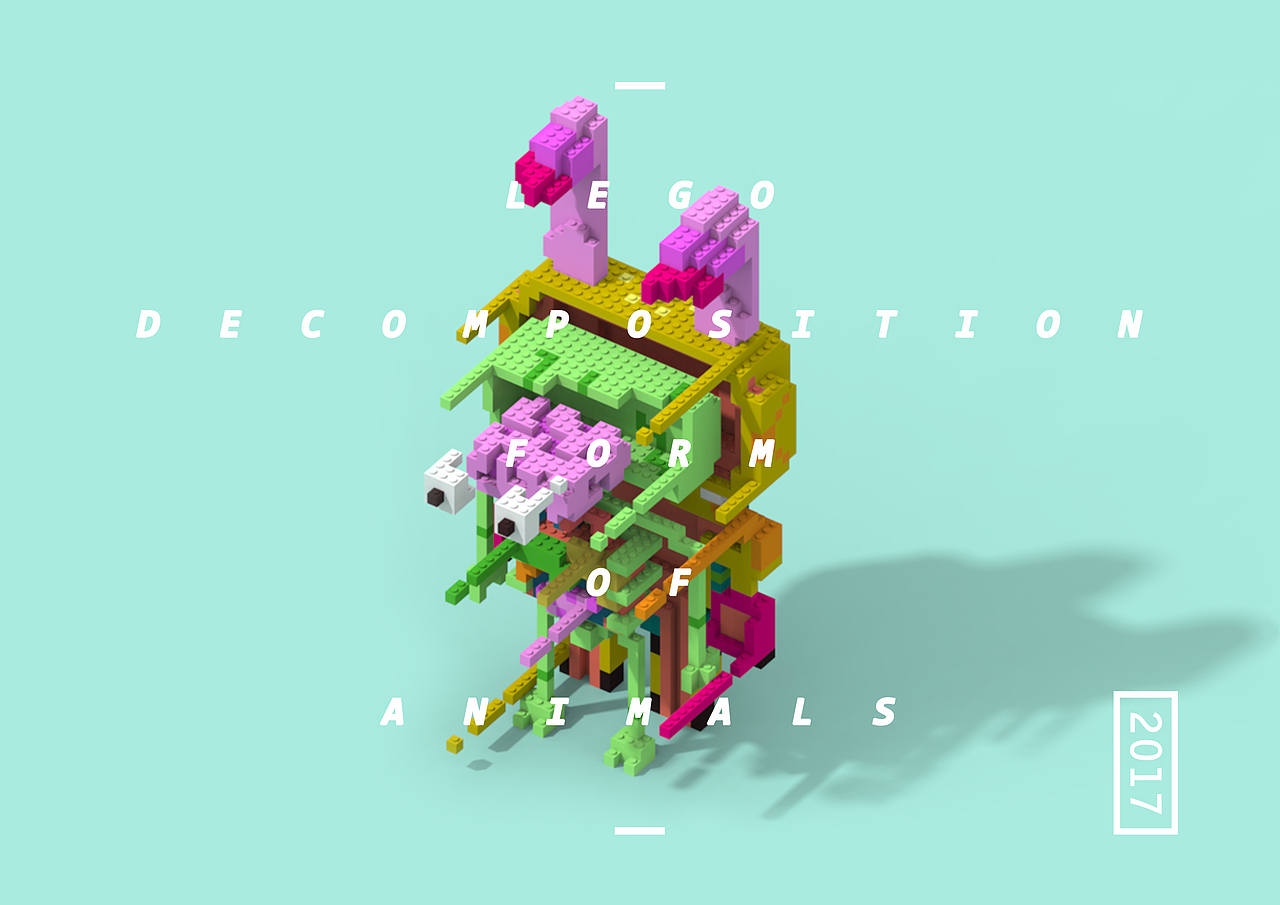 Lego decomposition（图ZNjc3MDAyMzY=） - 人物/生物 - 站酷设计师LIANGZHH原创素材 - 站酷ZCOOL