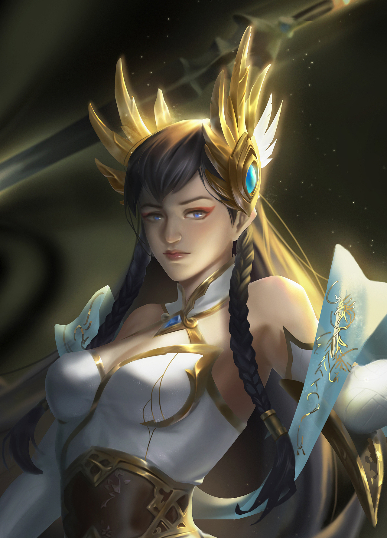 lol同人艾瑞莉娅舞剑仙玉剑传说