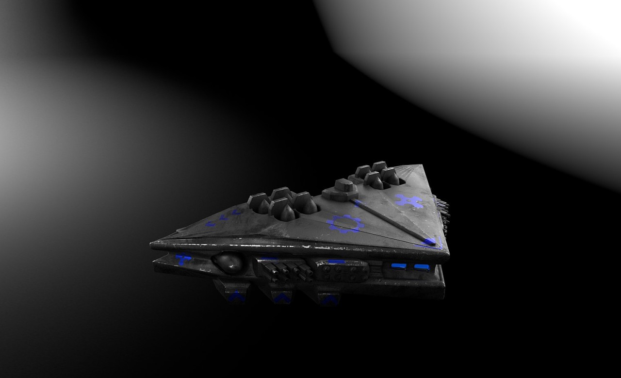 三角形碉堡飞船