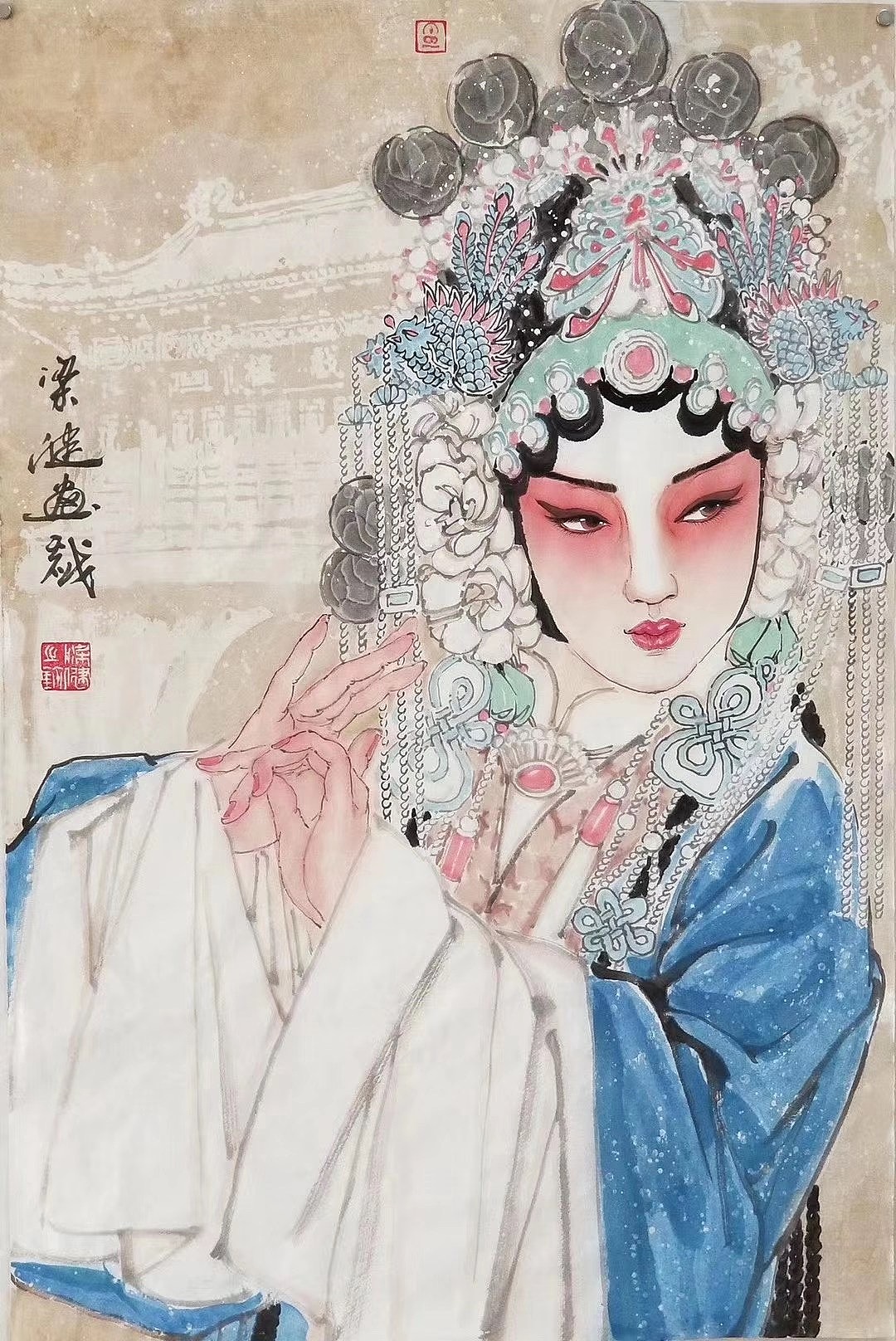 梁健老师作品价格上涨趋势?