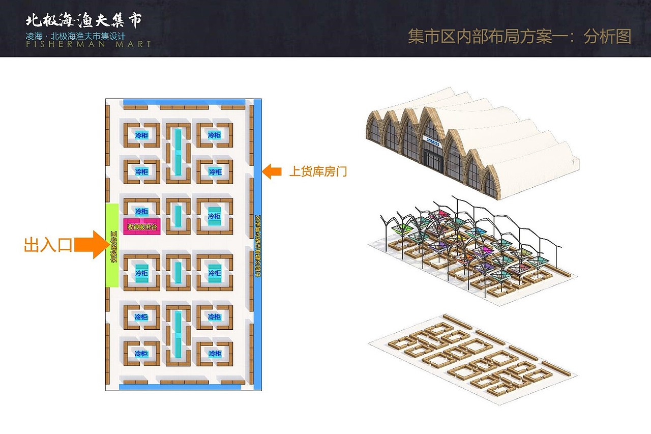 凌海渔夫码头海鲜市场设计（图ZMjI4NTk5Mzky） - 建筑设计 - 站酷设计师我是柴某人原创素材 - 站酷ZCOOL